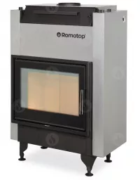 Romotop KV 025 W02 teplovodná krbová vložka rovná s trojitým presklením