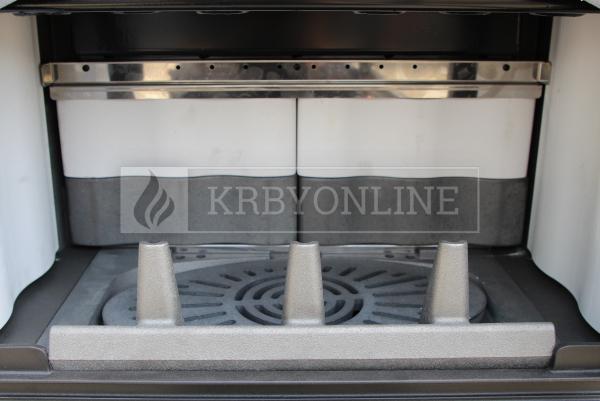 La Nordica Termoisotta D.S.A. teplovodné dvojplášťové liatinové krbové kachle krbyonline