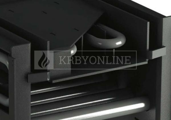 La Nordica Termoisotta D.S.A. teplovodné dvojplášťové liatinové krbové kachle krbyonline