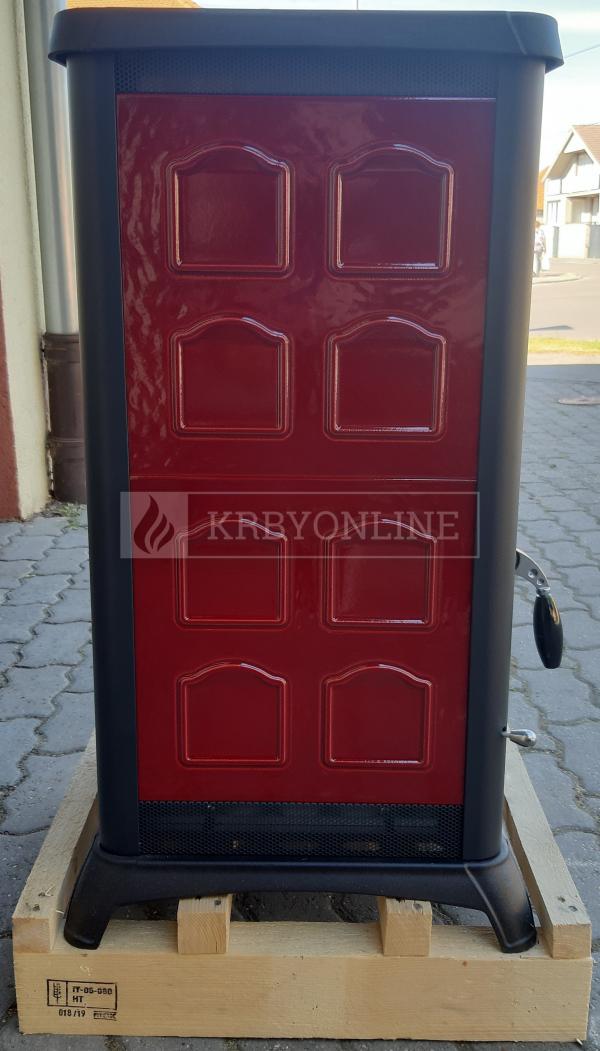 La Nordica Gemma teplovzdušné keramické krbové kachle s liatinovým ohniskom krbyonline