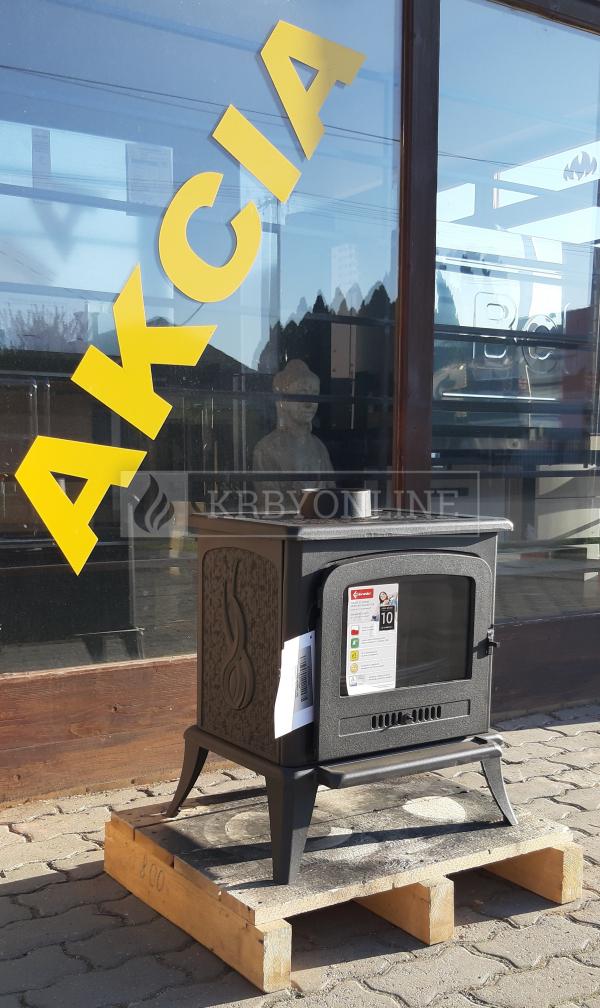 Kratki KOZA K7 teplovzdušné liatinové krbové kachle krbyonline
