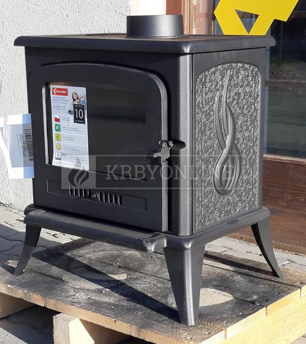 Kratki KOZA K7 teplovzdušné liatinové krbové kachle krbyonline