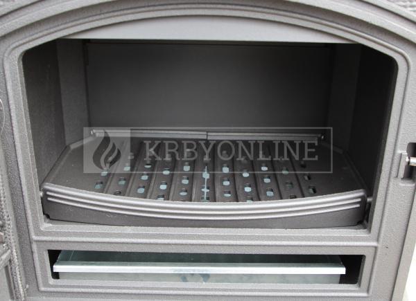 Kratki KOZA K6 PW liatinové krbové kachle s teplovodným výmenníkom krbyonline