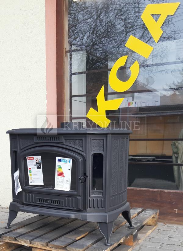 Kratki KOZA K9 teplovzdušné liatinové krbové kachle krbyonline