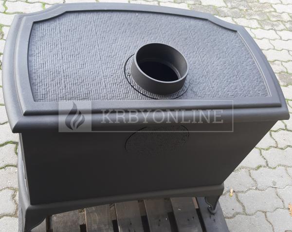 Kratki KOZA K9 teplovzdušné liatinové krbové kachle krbyonline