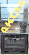 Hergóm SERE 70 krbová kazeta čierna s liatinovým ohniskom krbyonline