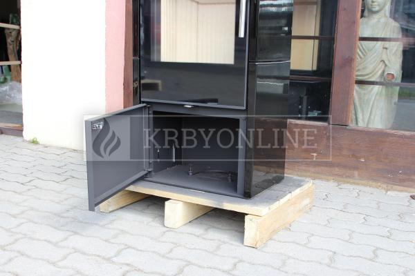 Romotop LAREDO F 01 kvalitné, designové, oceľové krbové kachle a keramikou krbyonline