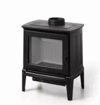 Hergóm E-30 S liatinové krbové kachle s ohniskom z bielej liatiny