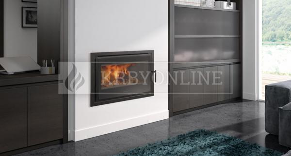 Hergóm NATURE 80 krbová kazeta s termostatickým diaľkovým ovládaním krbyonline