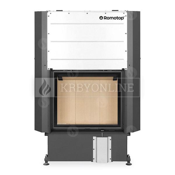 Romotop Impression 2g L 67.60.01 oceľová masívna krbová vložka s výsuvnými dvierkami krbyonline