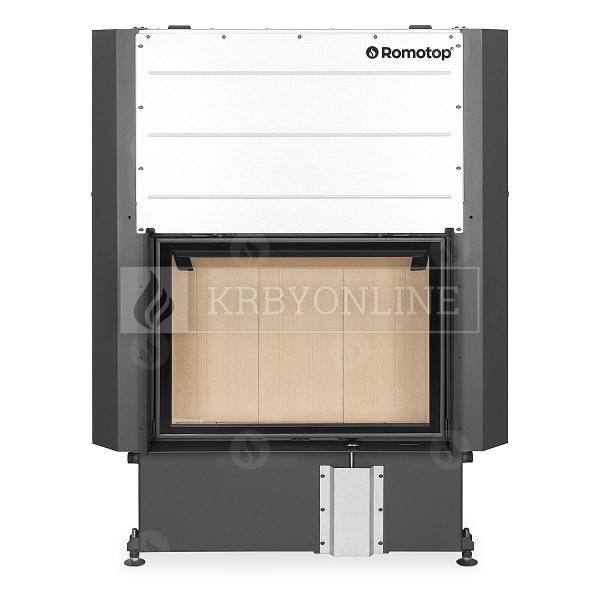 Romotop Impression 2g L 80.60.01 oceľová masívna krbová vložka s výsuvnými dvierkami krbyonline