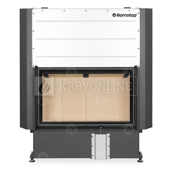 Romotop Impression 2g L 93.60.01 oceľová masívna krbová vložka s výsuvnými dvierkami krbyonline