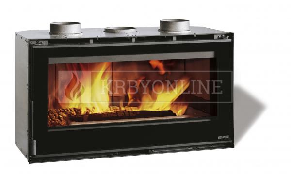 La Nordica Insert 100 teplovzdušná oceľová krbová vložka s ventilátorom krbyonline