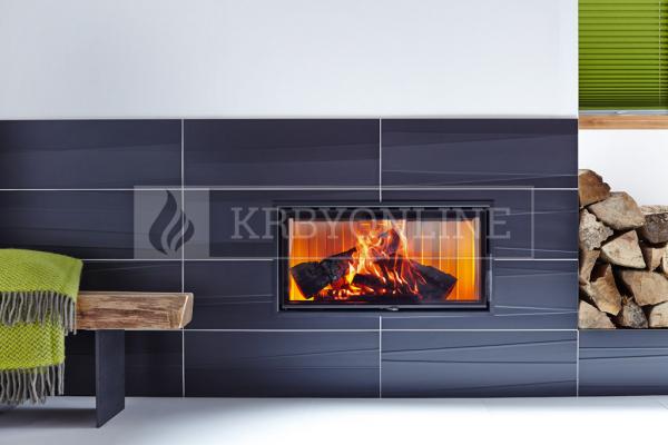 Spartherm Varia AS 4S rovná oceľová krbová vložka s výsuvnými dvierkami krbyonline