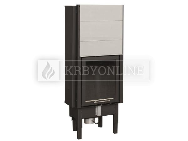 Spartherm Global 1Vh 45 rovná oceľová krbová vložka s výsuvnými dvierkami krbyonline