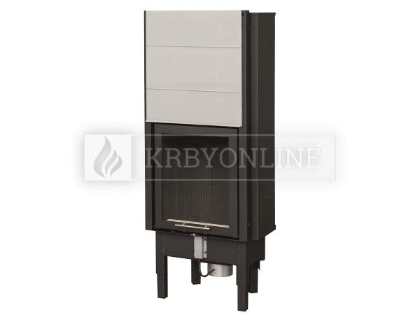 Spartherm Global 1Vh 45 rovná oceľová krbová vložka s výsuvnými dvierkami krbyonline