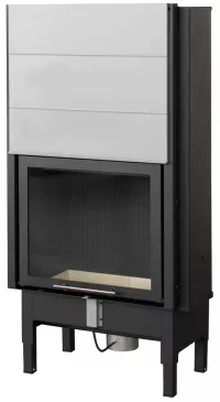 Spartherm Global 1Vh 60 rovná oceľová krbová vložka s výsuvnými dvierkami