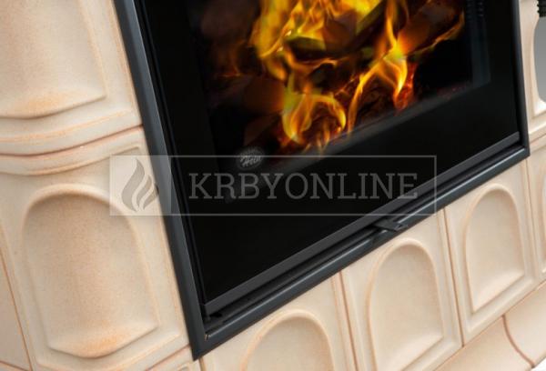 Hein Baracca 3 TV keramické teplovodné krbové kachle krbyonline