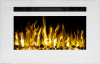 Aflamo Majestic 26 moderný elektrický krb s 3D efektom plameňa biely krbyonline