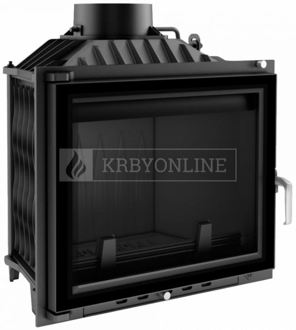 Kratki Antek Glass teplovzdušná krbová vložka s dvojitým sklom krbyonline
