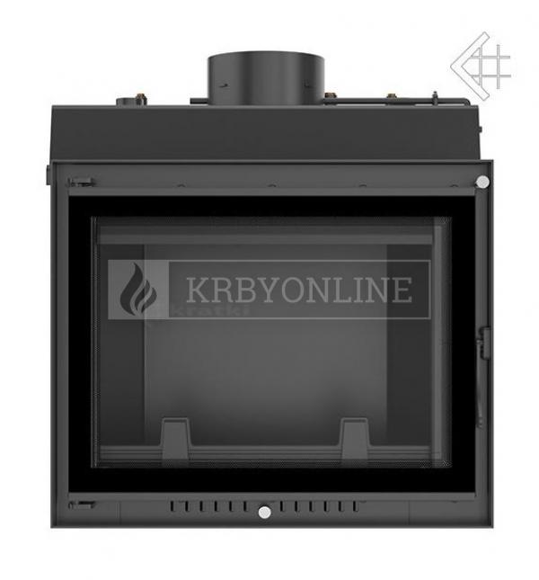 Kratki Antek 8 DECO W krbová vložka s teplovodným výmenníkom krbyonline