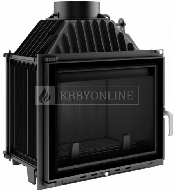 Kratki Maja Glass teplovzdušná krbová vložka s dvojitým sklom krbyonline