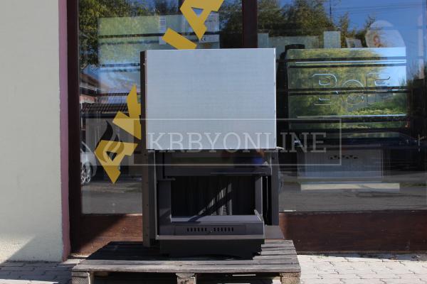 Kratki Maja R BS G rohová krbová vložka s výsuvným otváraním dvierok pravé presklenie krbyonline