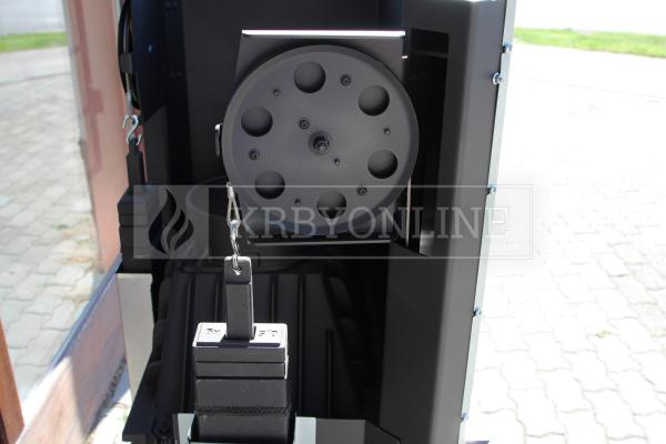 Kratki Maja R BS G rohová krbová vložka s výsuvným otváraním dvierok pravé presklenie krbyonline