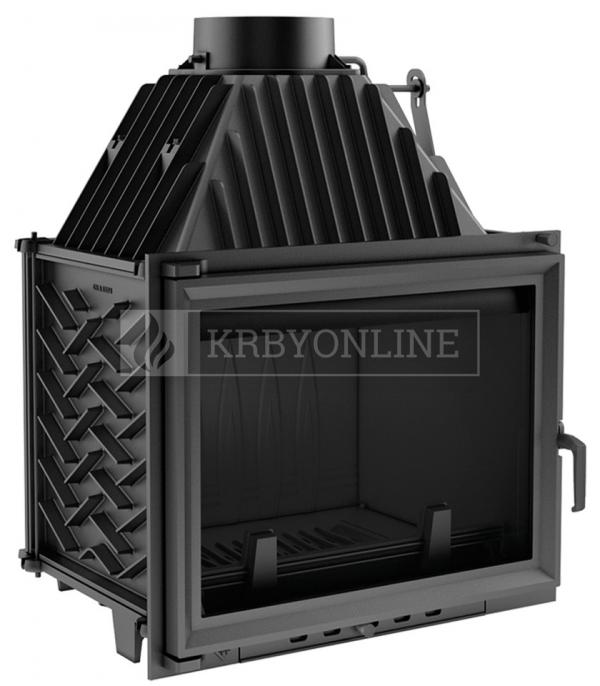 Kratki Zuzia teplovzdušná krbová vložka krbyonline