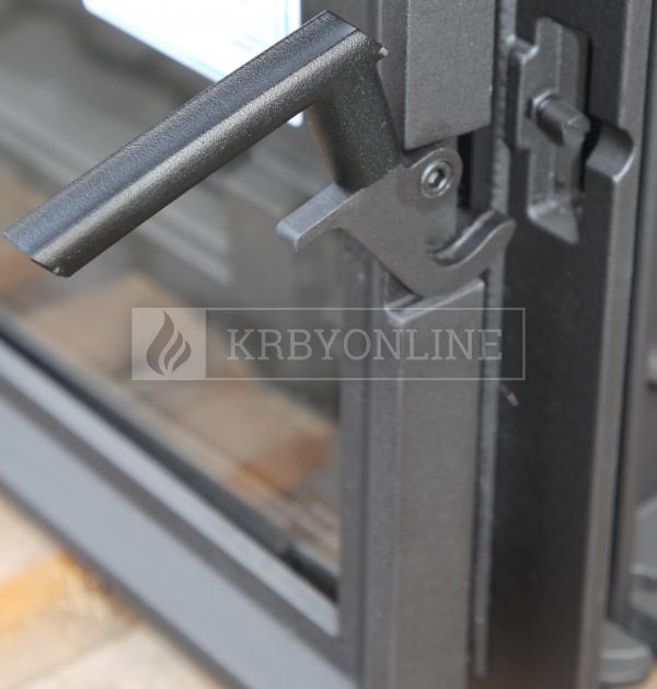 Kratki Zuzia PF teplovzdušná liatinová krbová vložka rovná krbyonline