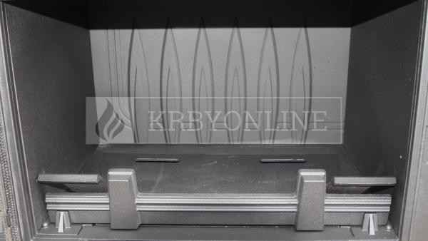 Kratki Zuzia PF teplovzdušná liatinová krbová vložka rovná krbyonline