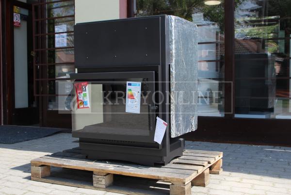 Kratki Zuzia 15 L BS W teplovodná krbová vložka ľavé bočné presklenie krbyonline