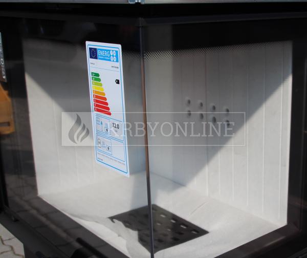 Kratki VNP 810/410 G výkonný rohový krb s výsuvným otváraním dvierok pravé presklenie krbyonline