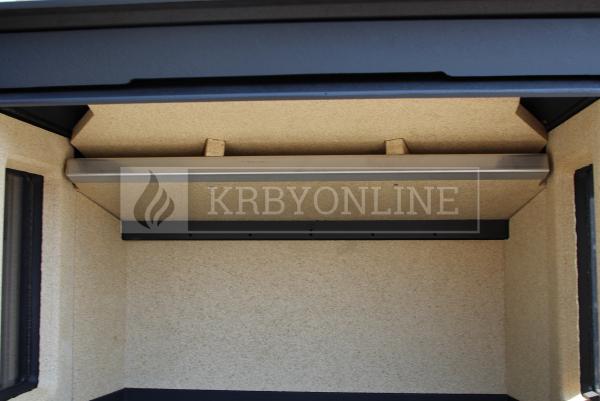 Hergóm GLANCE L voľne stojace liatinové krbové kachle krbyonline