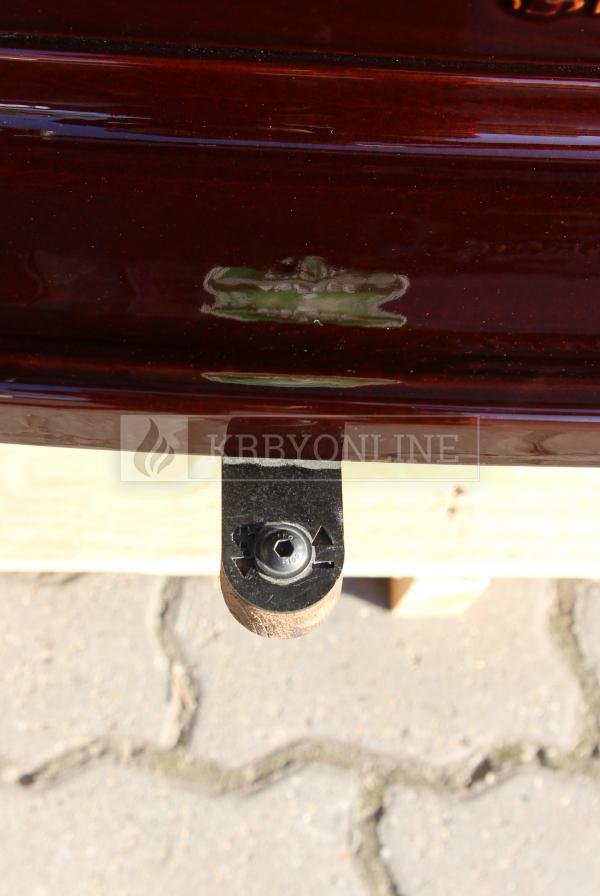 Hergóm CRAFTSBURY liatinové krbové kachle hnedý smalt krbyonline