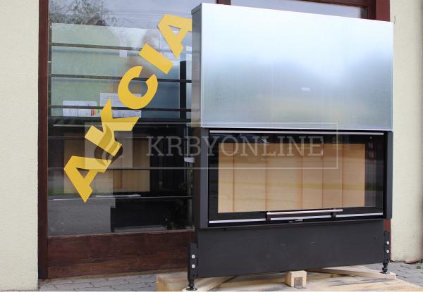 Kobok Chopok VD 1170/450 510 570 teplovzdušná krbová vložka s výsuvnými dvierkami krbyonline
