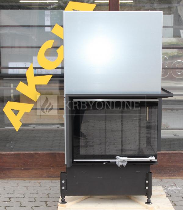 Kobok Chopok R90 67 VD P 720/510-S/500, SM, rám 3S VD, čierny šamot krbyonline