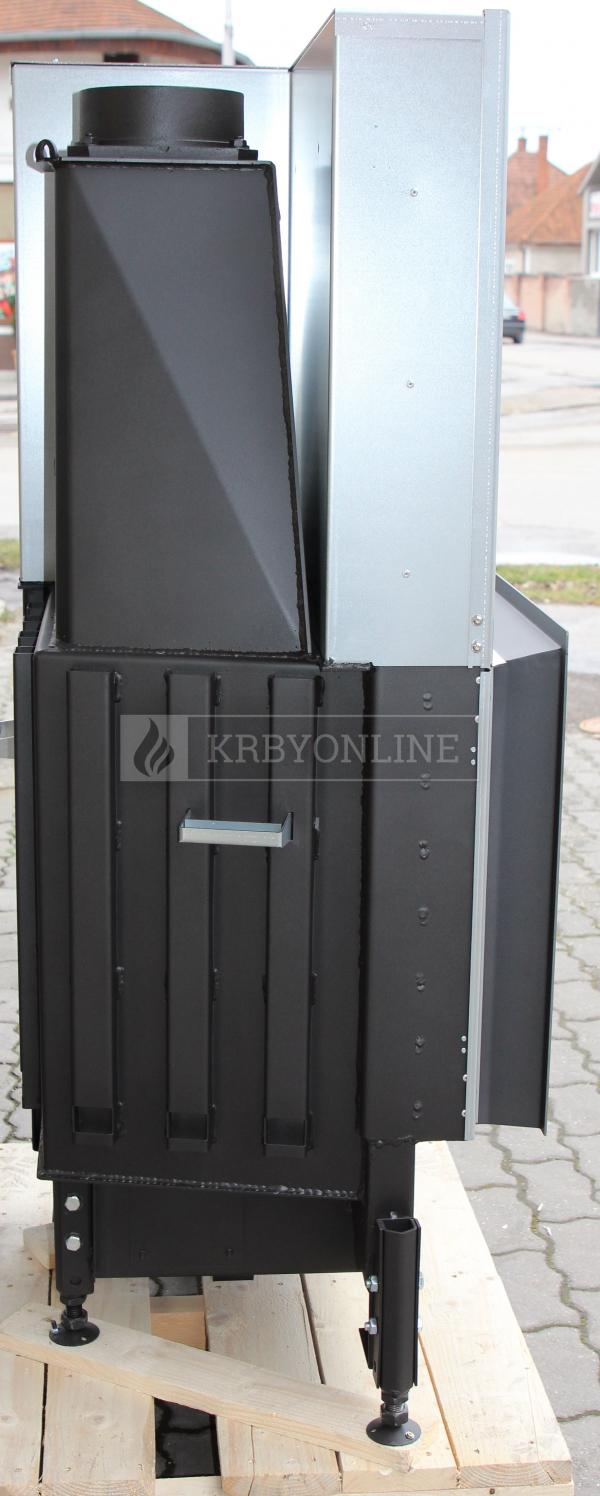 Kobok Chopok R90 67 VD P 720/510-S/500, SM, rám 3S VD, čierny šamot krbyonline