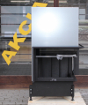 Kobok Chopok R90 67 VD P 720/510-S/500, SM, rám 3S VD, čierny šamot krbyonline