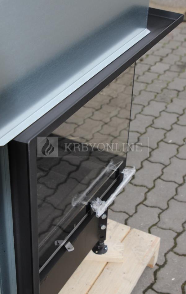 Kobok Chopok R90 67 VD P 720/510-S/500, SM, rám 3S VD, čierny šamot krbyonline