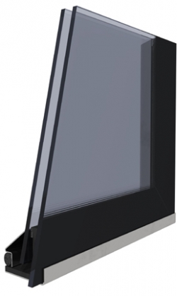 Kobok Kazeta R90 - druhé sklo modern krbyonline