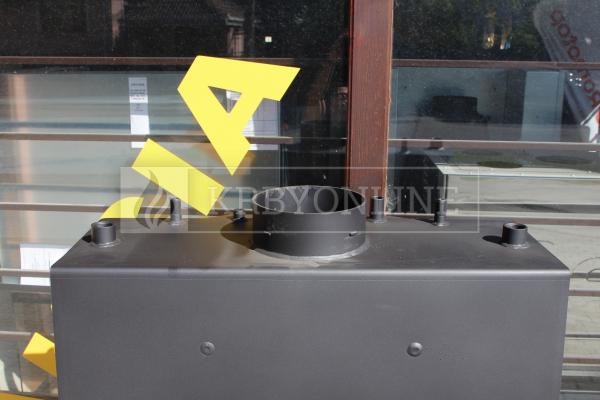 Kratki LUCY PW 16 rovná krbová vložka s teplovodným výmenníkom krbyonline