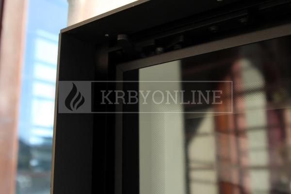 Kratki MBM 10 L BS G krbová vložka s výsuvnými dvierkami rohová ľavá krbyonline