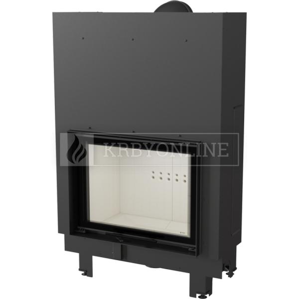 Kratki MBA 17 G teplovzdušná krbová vložka rovná s výsuvnými dvierkami krbyonline