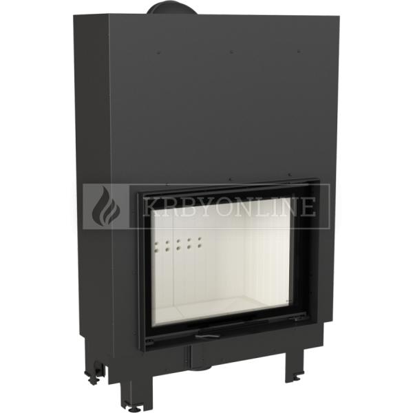 Kratki MBA 17 G teplovzdušná krbová vložka rovná s výsuvnými dvierkami krbyonline