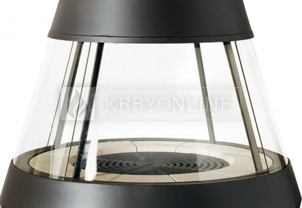 Hergóm MALLORCA exkluzívne voľne stojace oceľové krbové kachle krbyonline