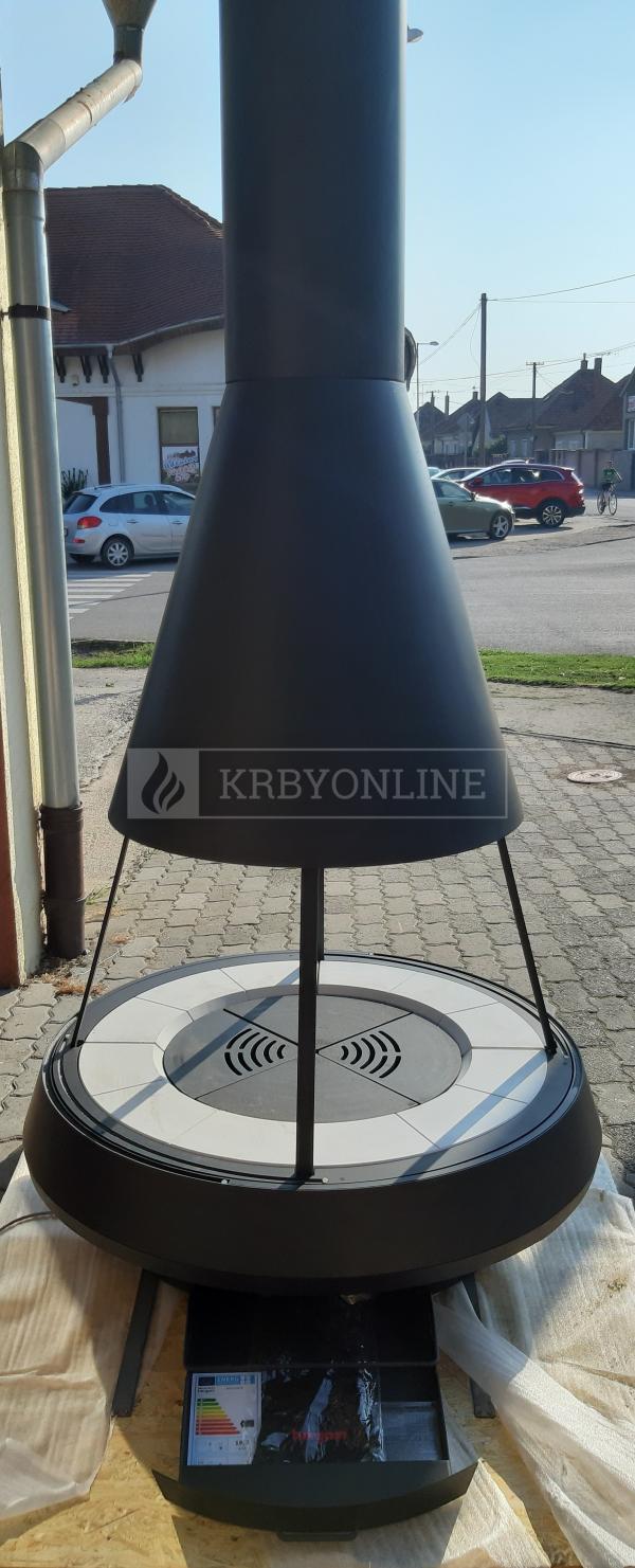 Hergóm MALLORCA exkluzívne voľne stojace oceľové krbové kachle krbyonline