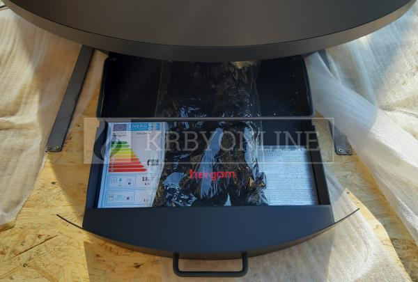 Hergóm MALLORCA exkluzívne voľne stojace oceľové krbové kachle krbyonline