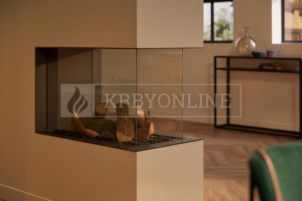 Trimline 83 Room Divider plynová krbová vložka trojstranná krbyonline