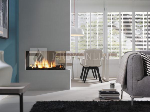 Trimline 83 Room Divider plynová krbová vložka trojstranná krbyonline